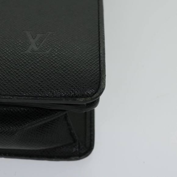 LOUIS VUITTON Taiga Serviette Moskova Business Bag Ardoise M30032 LV Auth 69688 - Picture 8 of 16